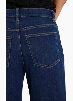 Among The Brave Graduate Dark Blue Stretch Barrel Jeans