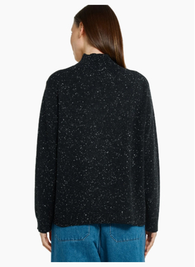 Betty Basics CARLIN KNIT SWEATER BLACK