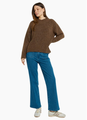 Betty Basics LOLA JUMPER CHOC