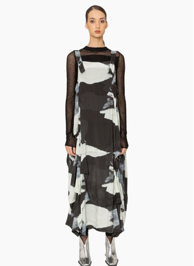 Bone & Arrow 6015 Valen Dress - Glacier Print
