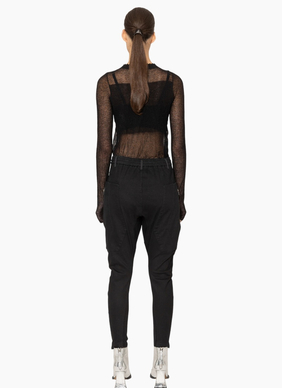 Bone & Arrow KN024 Evon Top - Black