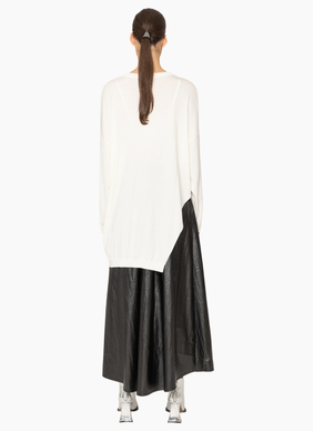 Bone & Arrow KN027 Perri Tunic - Winter White