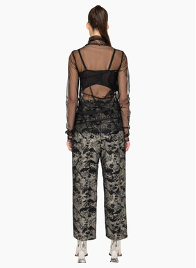 Bone & Arrow W3274 Dune Top-Mesh Black