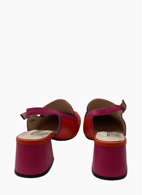 Bresley Peony-S Slingback Heel Flame/Fuxia