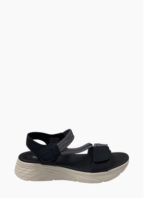 Cassini Menova Sandal Black