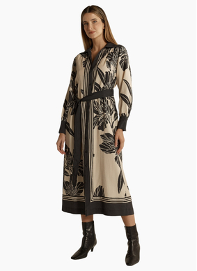 Fate + Becker JUNE SHIRT DRESS-SHADOW