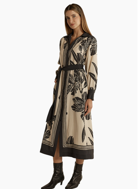Fate + Becker JUNE SHIRT DRESS-SHADOW