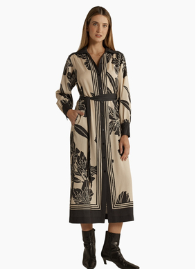 Fate + Becker JUNE SHIRT DRESS-SHADOW
