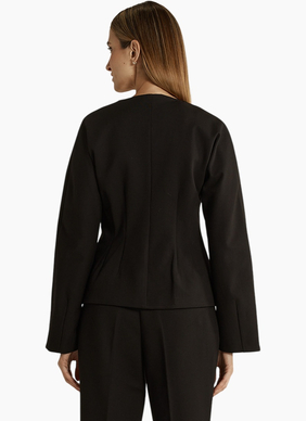 Fate + Becker PIA PONTE JACKET-BLACK