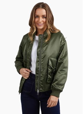 Foxwood FOXWOOD LUCY BOMBER-KHAKI