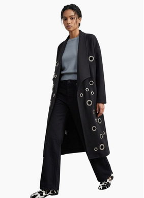 Grace and Harmony Rome Coat black