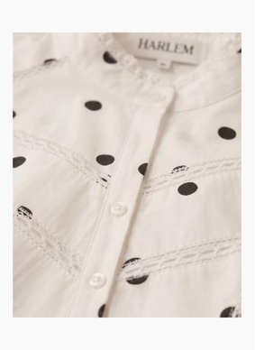 HARLEM Letitia Blouse-Black spot