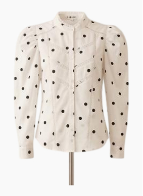 HARLEM Letitia Blouse-Black spot