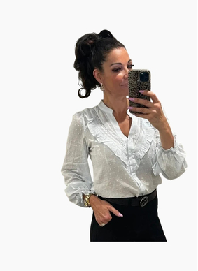 HARLEM RILEY BLOUSE-BLUE