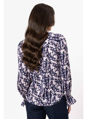 Seeking Lola Bonita Top - Navy Wish