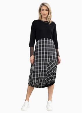 X Lab Overcast dress Black