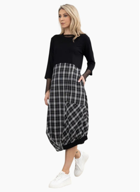 X Lab Overcast dress Black