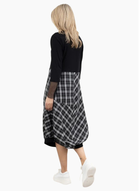 X Lab Overcast dress Black