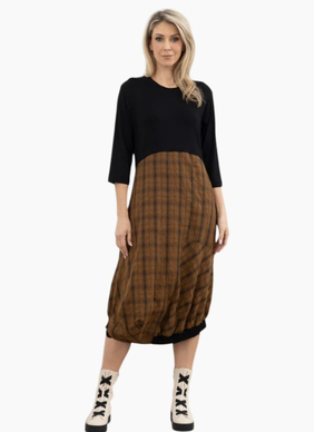X Lab Overcast dress Tan