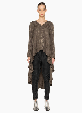 Bone & Arrow 803 Coda Top - Seaweed Etch
