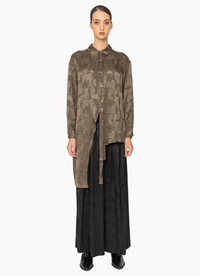 Bone & Arrow 889 Cirro Shirt - Seaweed Etch