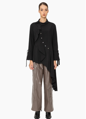 Bone & Arrow 976 Melrose Shirt - Black