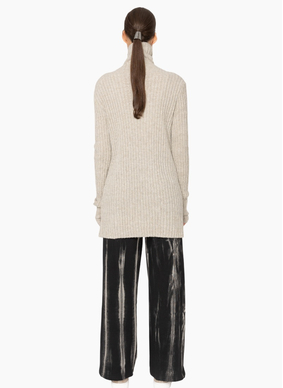 Bone & Arrow KN025 Denzel Top - Silver