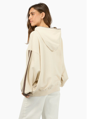 All About Eve Southampton Box Hoodie - Vanilla