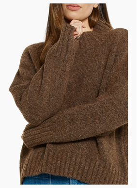 Betty Basics Lola Jumper - Chocolate