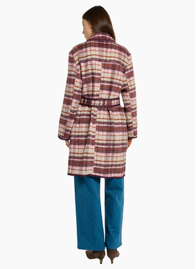 Betty Basics Sundae Coat - Wine Check
