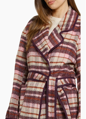 Betty Basics Sundae Coat - Wine Check