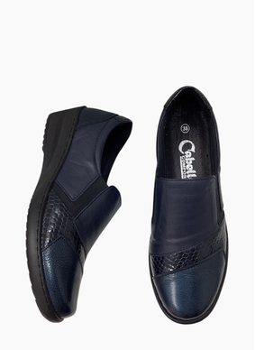 Cabello 461-18 Shoe Navy Patent