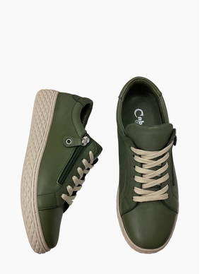 Cabello Rose Shoe Khaki
