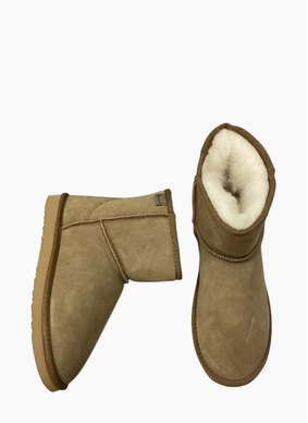 Mi Woollies Punga Mini Slipper Walnut