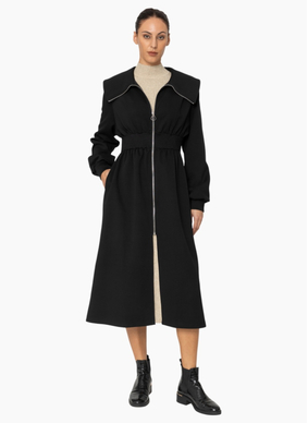 Two by Two 5082 Darwin Coat - Black