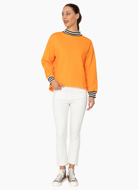 Two by Two 807 Terri Sweatshirt - Orange