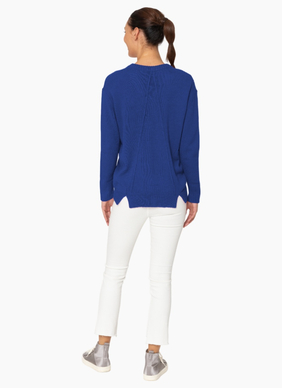 Two by Two KN036 Dean Jumper - Cobalt