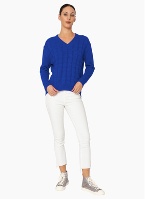 Two by Two KN036 Dean Jumper - Cobalt