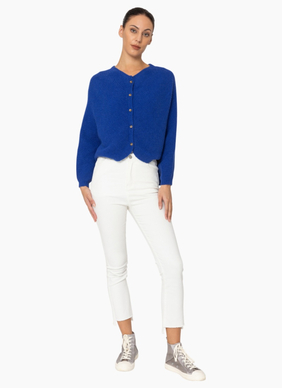 Two by Two 723 Chase Cardigan - Cobalt