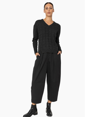 Two by Two KN036 Dean Jumper - Black
