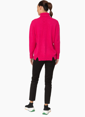 Two by Two KN037 Emery Jumper - Hot Pink