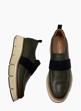 Alfie & Evie Batty Loafer Khaki