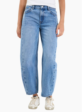 Among The Brave Graduate 90's Barrell Leg Jean