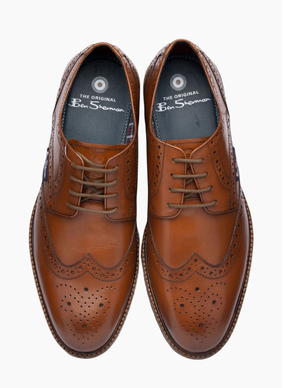 Ben Sherman Winstone Brogue - Tan