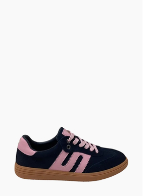 CC Resorts Juno Sneaker Navy Suede/Baby Pink