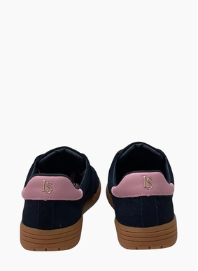 CC Resorts Juno Sneaker Navy Suede/Baby Pink