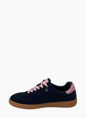 CC Resorts Juno Sneaker Navy Suede/Baby Pink