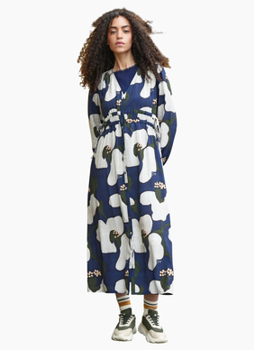 COOP RUCHE WITH IT Dress - Midnight Garden