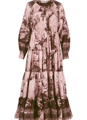 COOP SWAY ALL DAY Dress - Pink/Brown