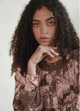 COOP SWAY ALL DAY Dress - Pink/Brown